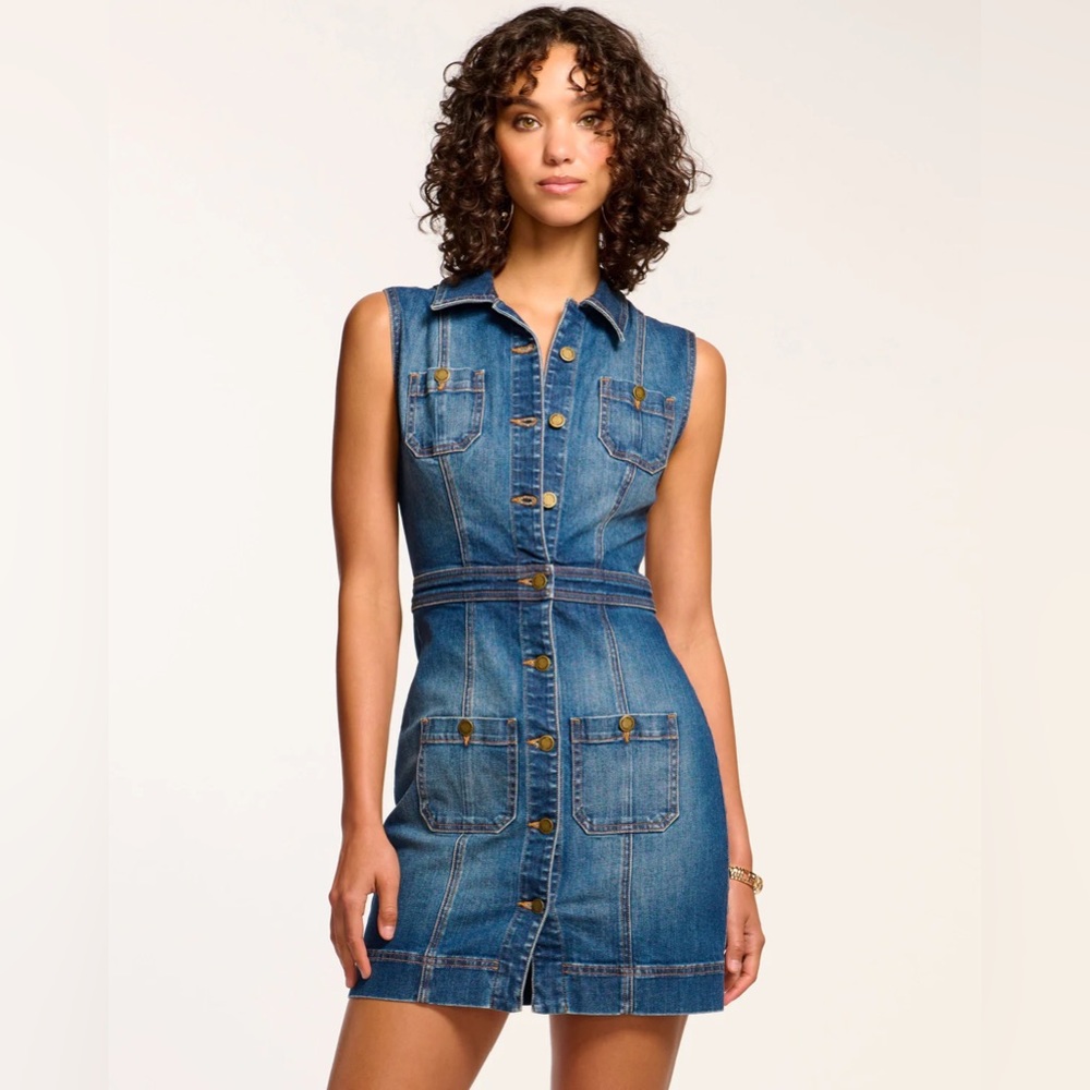 Ramy Brook Katalina Denim Mini Dress